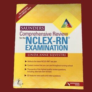 Saunders Comprehensive Review for the NCLEX-RN Examination Book- 5th Edition